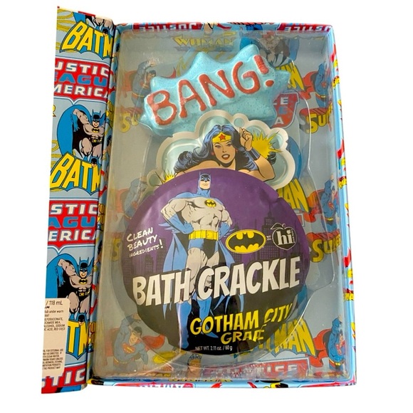 NWT-DC JUSTICE LEAGUE AMERICA-BATH SET - Picture 4 of 4